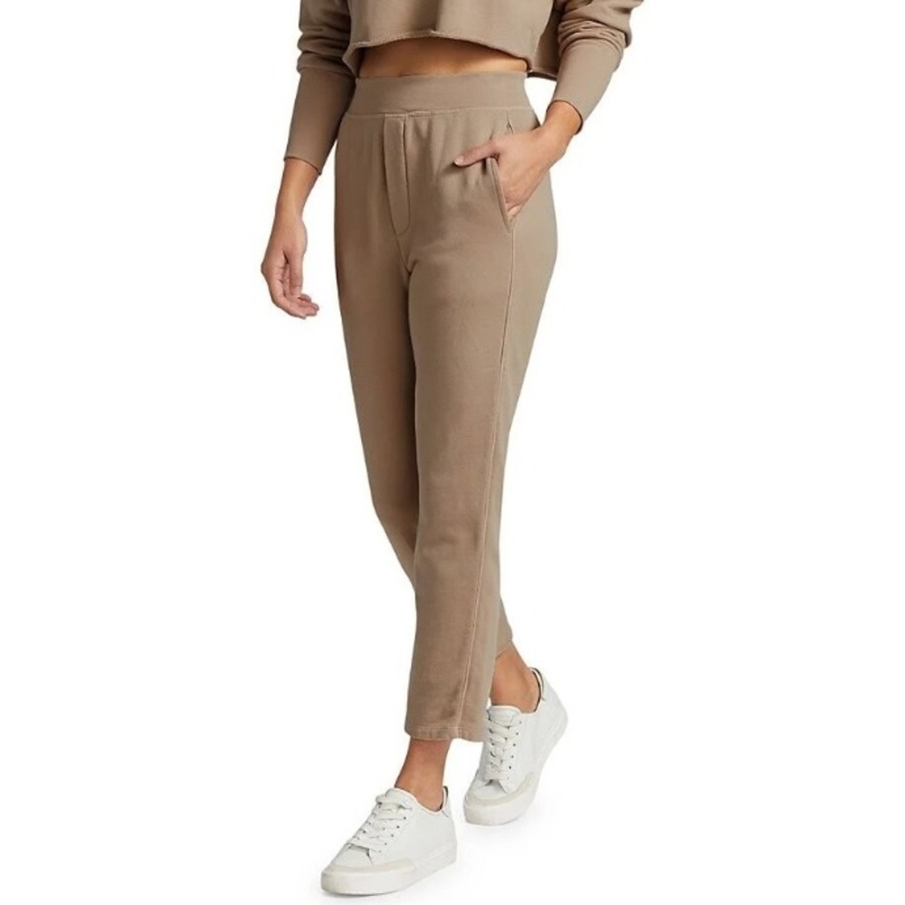 New NSF Studio Clarence Relaxed Sweatpants Size P or XS Tan Bisquet‎ USA Made